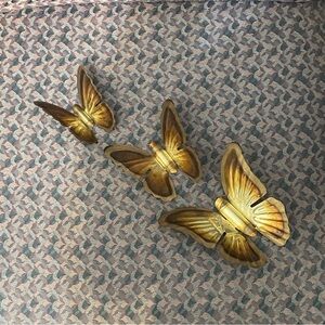 Set Of 3 Wall Butterflies